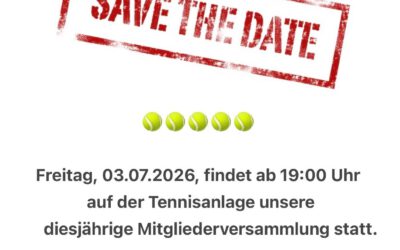 Mitgliederversammlung 03.07.2026